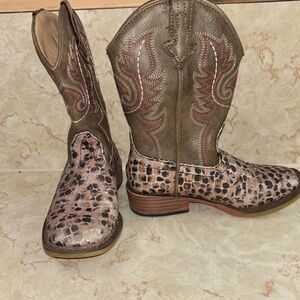 Toddler Girl Roper boots